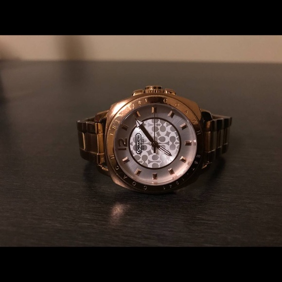 Unique Rose gold Coach Watch - Picture 1 of 3